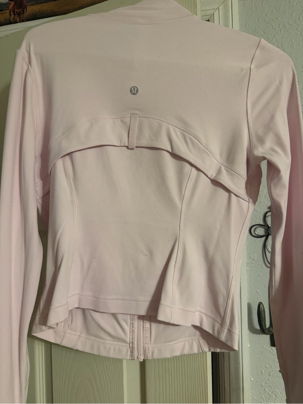 lululemon athletica Light Pink Back-Vent Athletic Jacket